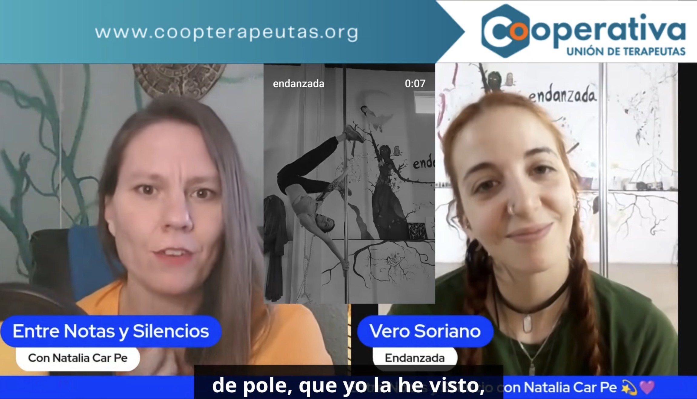 Endanzada en el podcast «Entre notas y silencios»: Una charla sobre danza, superación y bienestar